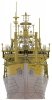 Hasegawa HP001 Antarctic research ship Soya Second Antarctic expedition 1/250